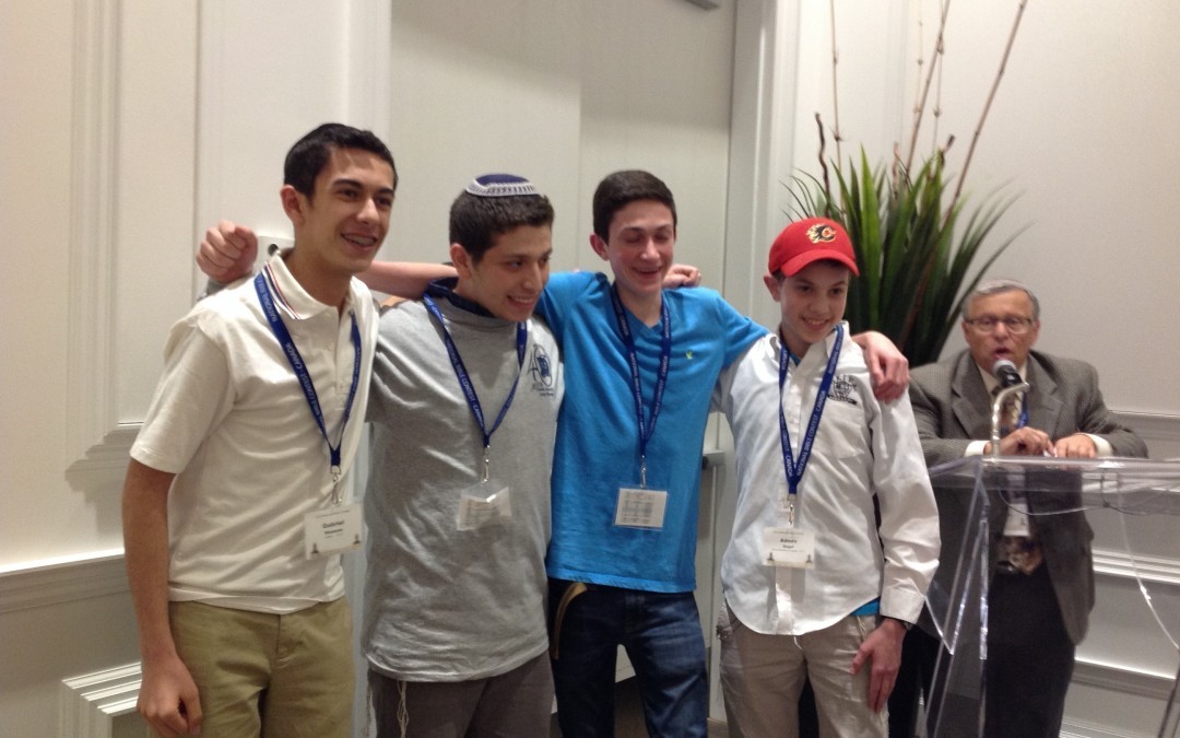 Un élève de l’Académie Hébraïque remporte la 3e place lors du concours national Chidon HaTanach