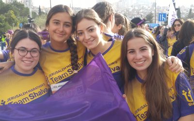 Des élèves de l’AH participant à un marathon amassent 73 000$ pour une organisation s’occupant de personnes avec besoins spéciaux en Israël